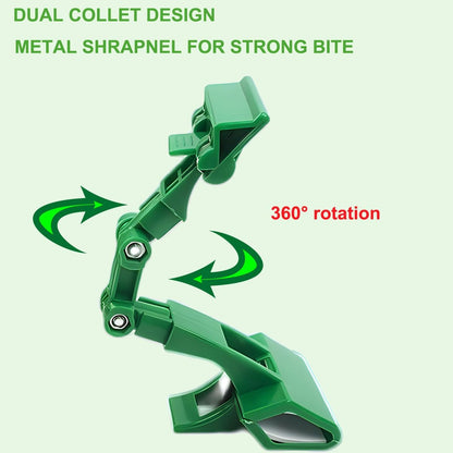 3Pcs Double Sided Clip Sign Clips Clip Holder Sign Holder Clip Paper Holder for Table Top Clip On Sign for Paper Holder Computer Monitor Handy Artist Supplies Holder (Green)