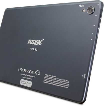 Fusion5 10.1 Inch Tablet - Android 13, Full HD IPS, Octa-Core, 8GB RAM, 128GB Storage, Dual Band Wi-Fi, Bluetooth, USB-C, 10 Inch, 13MP Rear 5MP Front Camera