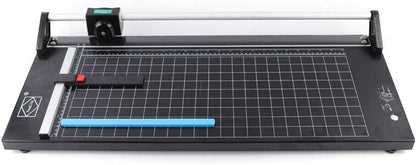 24Inch Rotary Trimmer Paper Cutter,Manual Paper Cutters Trimmers Photo Paper Cutter with Automatic Paper Weighting,Self-Sharpening for Craft Paper, Card Stock and Office Paper