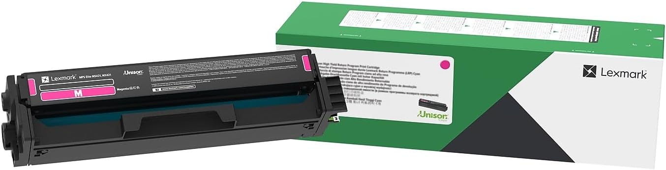Lexmark C331HM0 H Magenta High Yield Return Program Print Cartridge