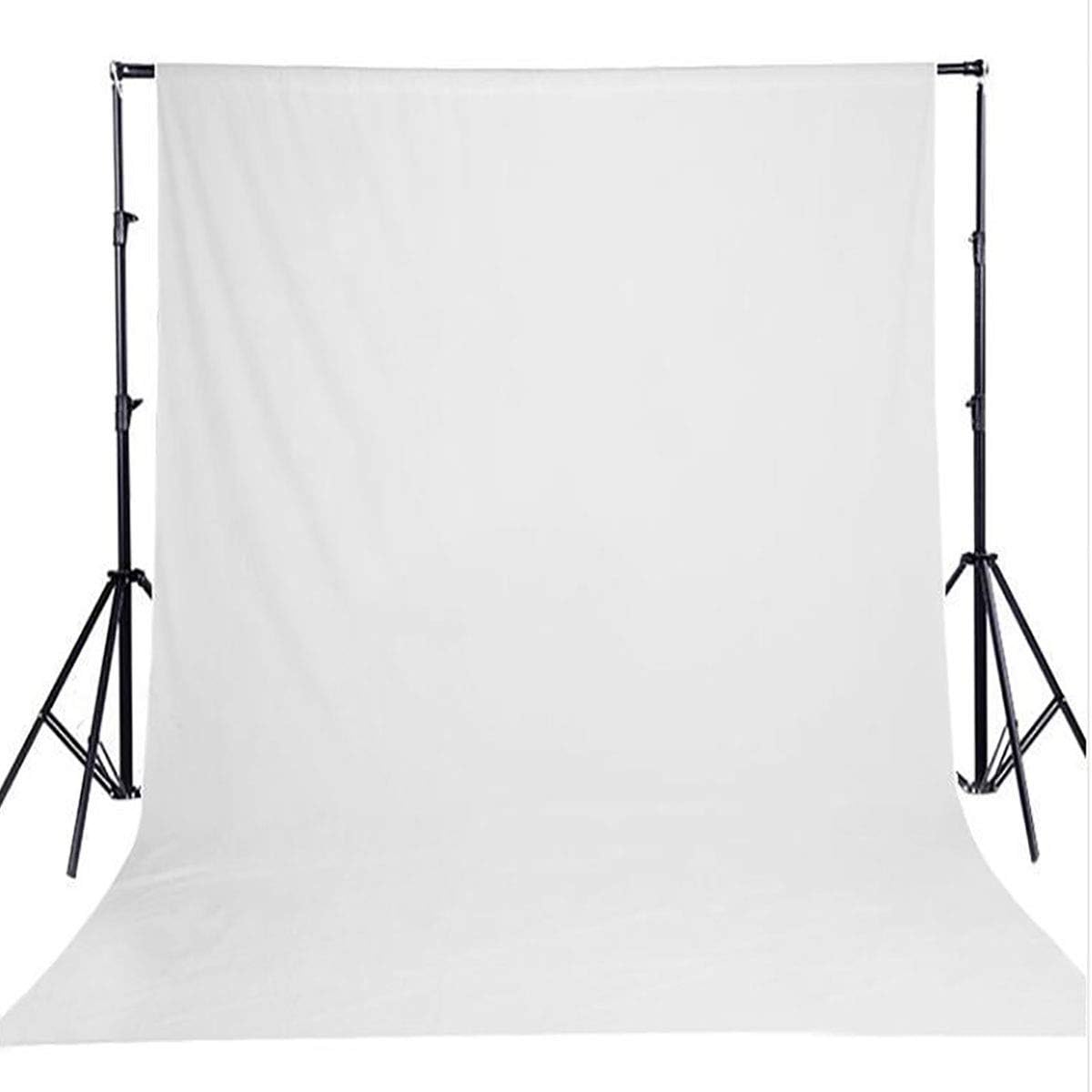 10x12 ft Photo Backdrop White Backdrop for Photoshoot Non-Reflective Soft White Backdrop for Home Studio, Baby Photography, YouTube Content & Live Streaming（only 1x Background）