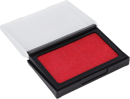 ExcelMark Ink Pad for Rubber Stamps 1-7/8" x 3-1/8"- Red