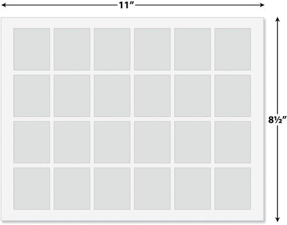 Colorful Images Poppies Floral Return Address Mailing Labels, Personalize with Name & Address, Set of 144 Self Adhesive, Easy Peel Flat Label Sheets, Square, 3 Designs