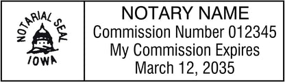 Notary Stamp Seal Ink Personalized Self Inking Stamp Custom Stamp Rubber Stamp Trodat 4913 Self Ink Notary Stamp - 7/8" x 2-3/8" Impression Area