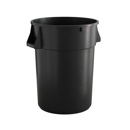 44 Gallon Black Round Commercial Trash Can