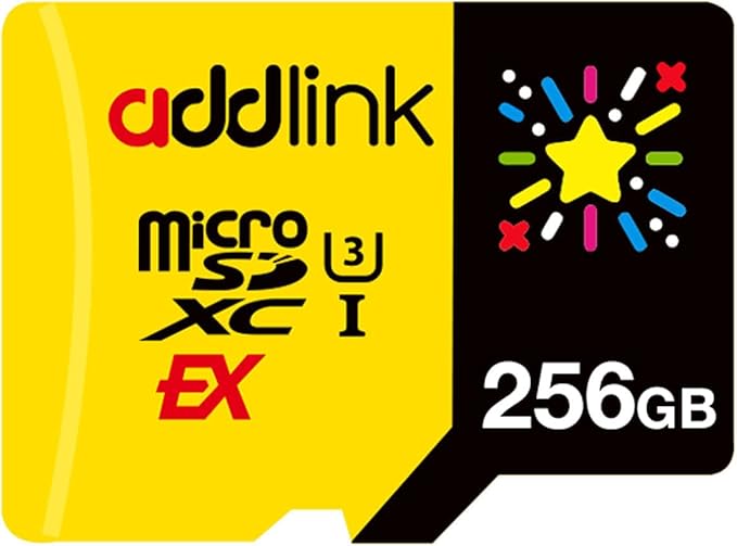 addlink 256GB Gaming microSD Express Card for Nintendo-Switch 2, Speed Up to R/W 880/750 MB/s MicroSDXC Express Memory, ROG Ally, Steam Deck, Camera UHS-I, C10, U3, V30, Full HD 4K