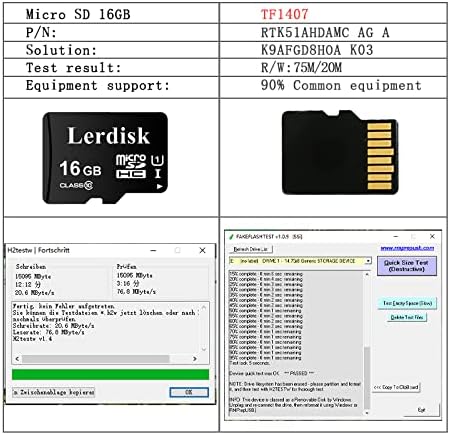 Factory Wholesale Micro SD Card 16GB U1 Pack of 10 in Bulk Micro SDHC with SD Adapter Produced by Authorized Licencee(16GB)