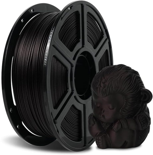 FLASHFORGE Carbon Fiber PLA Filament 1.75mm, Carbon Fiber Reinforced PLA 3D Printer Filament, 1KG Spool Dimensional Accuracy +/- 0.02mm, High Strength & High Abrasion-Resistance (PLA-CF Marsala)
