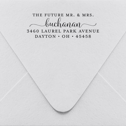 STAMTECH Custom Return Address Stamp - 24 Designs to Choose from Custom Address Stamper Wedding Invitation Stamp… (Rubber Stamp)