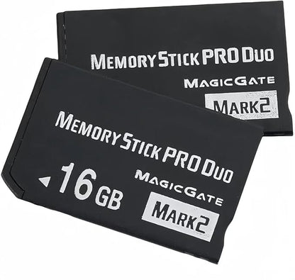 MS 16GB (MARK2) Original Memory Stick Pro Duo High Speed 16gb PSP Camera Memory Cards