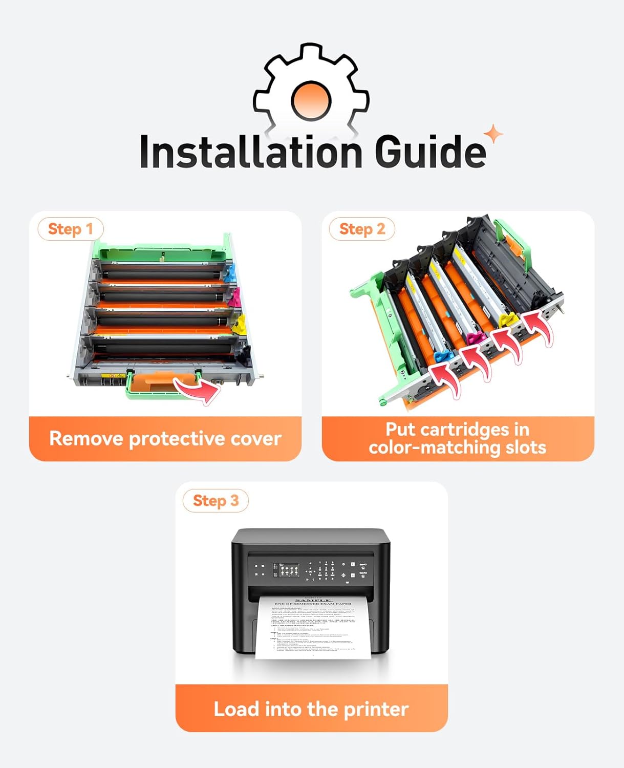 DR331CL Drum Unit Replacement Compatible for Brother DR-331CL Imaging Drum HL-L8350CDW MFC-L8850CDW MFC-L8600CDW HL-4150CDN MFC-9970CDW DCP-L8400 9050 9055 L8450 HL-L8250 L8650 L8850 4570CDW Printer