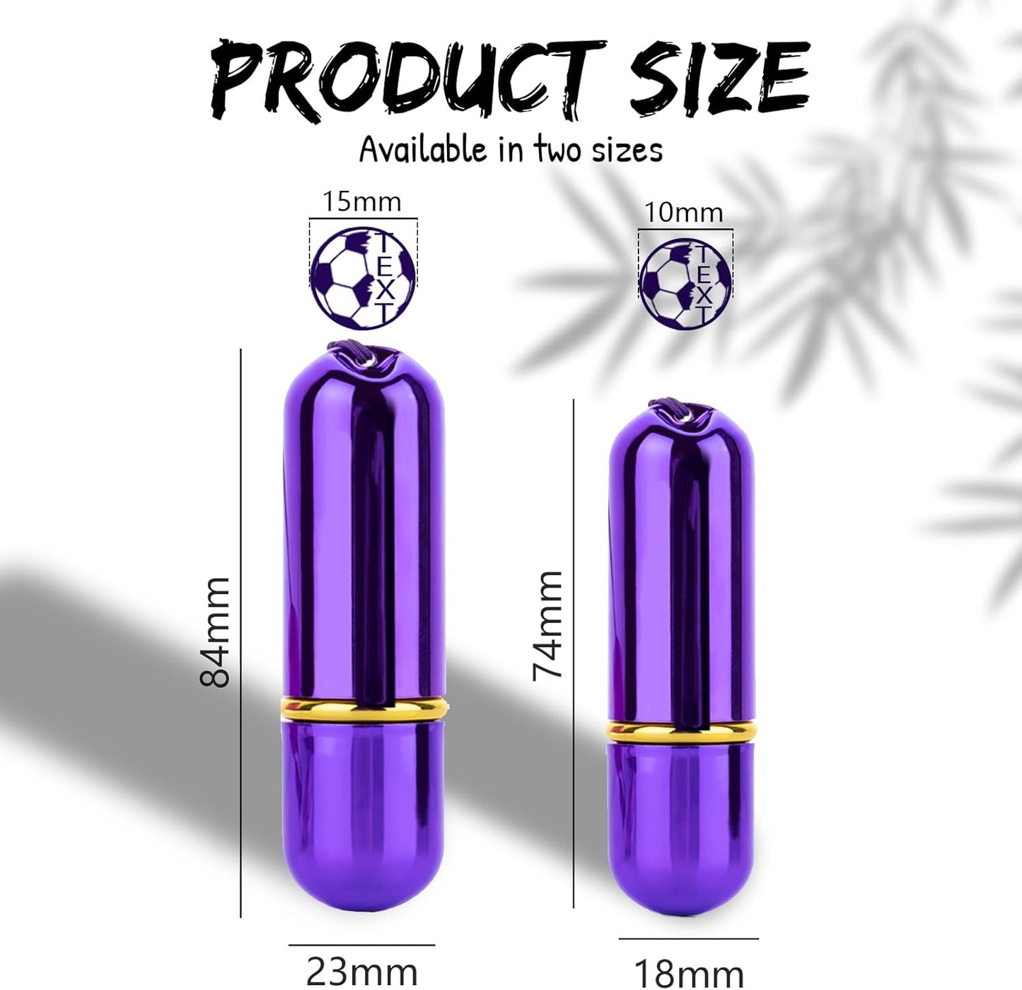 Custom Loyalty Card Personalized Self-Inking Stamp for Business, Reward, Food - Small Round Rubber