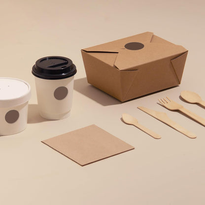 Brown Dot Stickers 2 Inches Round Sticker, Circle Colored Labels Color Coding Labels for Office Classroom Toddlers Activity 80 Pieces