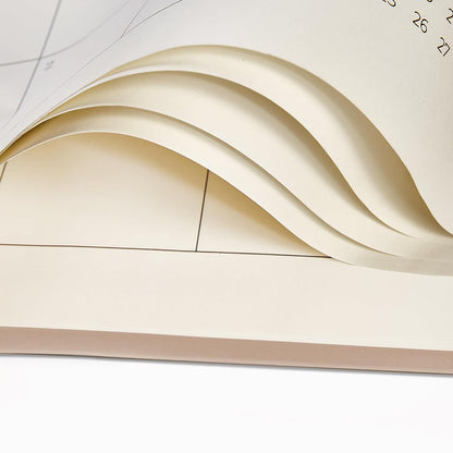 Large Desk Calendar 2025-2026 with Desk Mat, Desktop Calendar 18 Monthly Runs From July 2025 to December 2026, Desk Pad Calendar 22 x 17 Inch Perfect for Planning, Organizing, and Scheduling Your Life (Apricot)