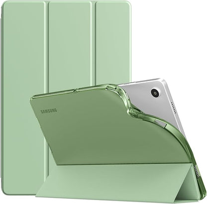 TiMOVO Case for Samsung Galaxy Tab A9+/A9 Plus 11" 2023, Slim Soft TPU Translucent Frosted Back Protective Cover for Galaxy Tab A9+ Tablet SM-X210/X216/X218, Auto Wake/Sleep, Green
