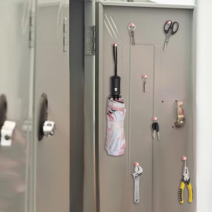 12Pack Refrigerator Magnets, Strong Neodymium Push Pin Magnets for Whiteboard, Office, School, Kitchen