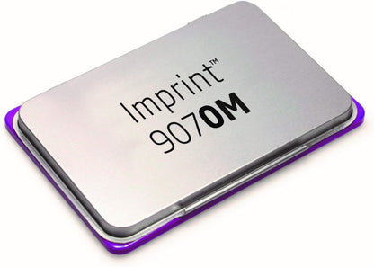 Trodat Imprint 9070M Metal Stamp Pad, 1-7/8" x 2-3/4", Purple