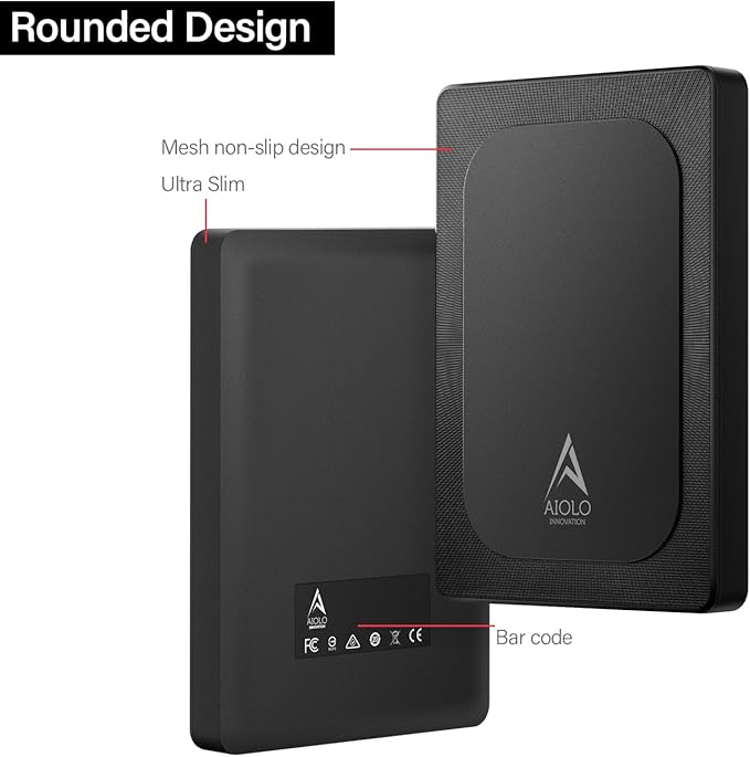 5TB External Hard Drive Ultra Slim Portable HDD-USB 3.0 for PC, Mac, Laptop, PS4, Xbox one,Xbox 360 Model A4