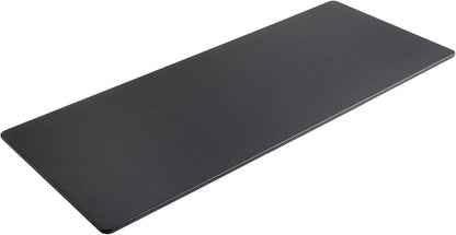 Dacasso Black Leatherette 30" x 12.5" Keyboard/Mouse Desk Mat