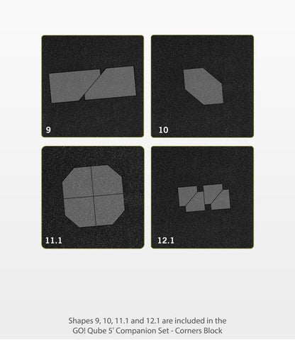 Accuquilt GO! Qube 5 Companion Set-Corners