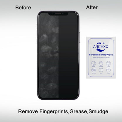 Screen Wipes for Electronics, 240 Count 6"x6" Pre-Moistened Screen Cleaner for Screens, Computer,Laptop,Tablet,Phone,Monitor,Car Screen Cleaner, Lens Wipes Individually Wrapped