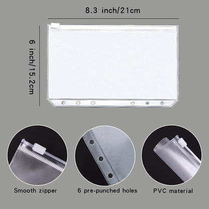 Money Saving Binder, Savings Challenges Book with for Cash Envelopes, 12pcs Zipper Envelopes A5 Budget Binder, Budget Planner for Managing Budgets and Saving Money -(Gray-9.2IN)