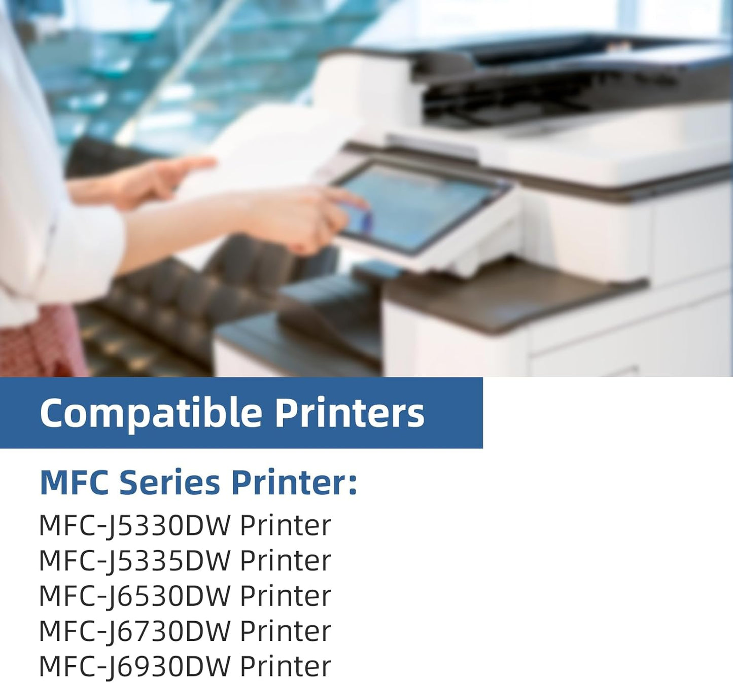 LC3019XXL Ink Cartridges Replacement for LC3019 XXL LC 3019-XXL LC3019 Work with MFC-J5330DW MFC-J6530DW MFC-J6730DW MFC-J6930DW Printers (Black, Cyan, Magenta, Yellow, 4 Pack)