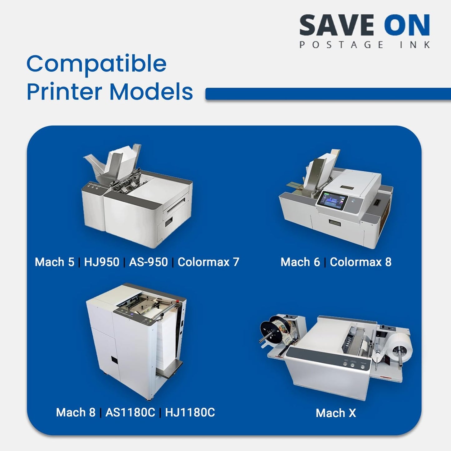Quadient Memjet M5K250-N Compatible High Capacity Magenta Printer Ink Tank (500ml) - Printer Ink Cartridge for Mach Series Quadient & Hasler Printers - Fade-Resistant Replacement Inkjet Printer Ink