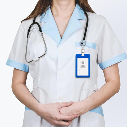 Badge Reel, Retractable Badge Clip for Nurse, Funny Badge Holder, Help is On The Way Dear Badge Reels, Retractable Lanyard for ID Badges, Mrs. Doubtfire Name Badge, Cute Nursing Gifts