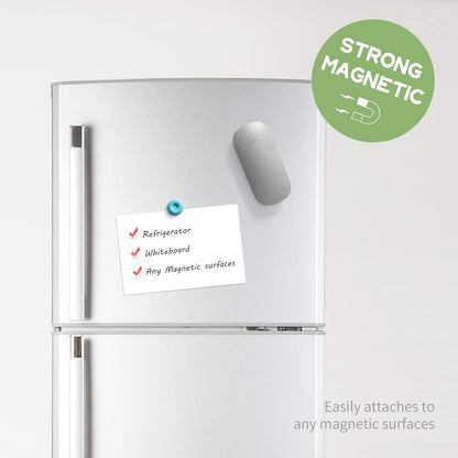 CLICK CLEAN Replaceable Dry Erase Board Eraser, 4-in-1 Magnetic Whiteboard Eraser with 3 Replaceable Felt Pads, Free 3.4oz Whiteboard Cleaner Included, Intended for Classroom, Home and Office