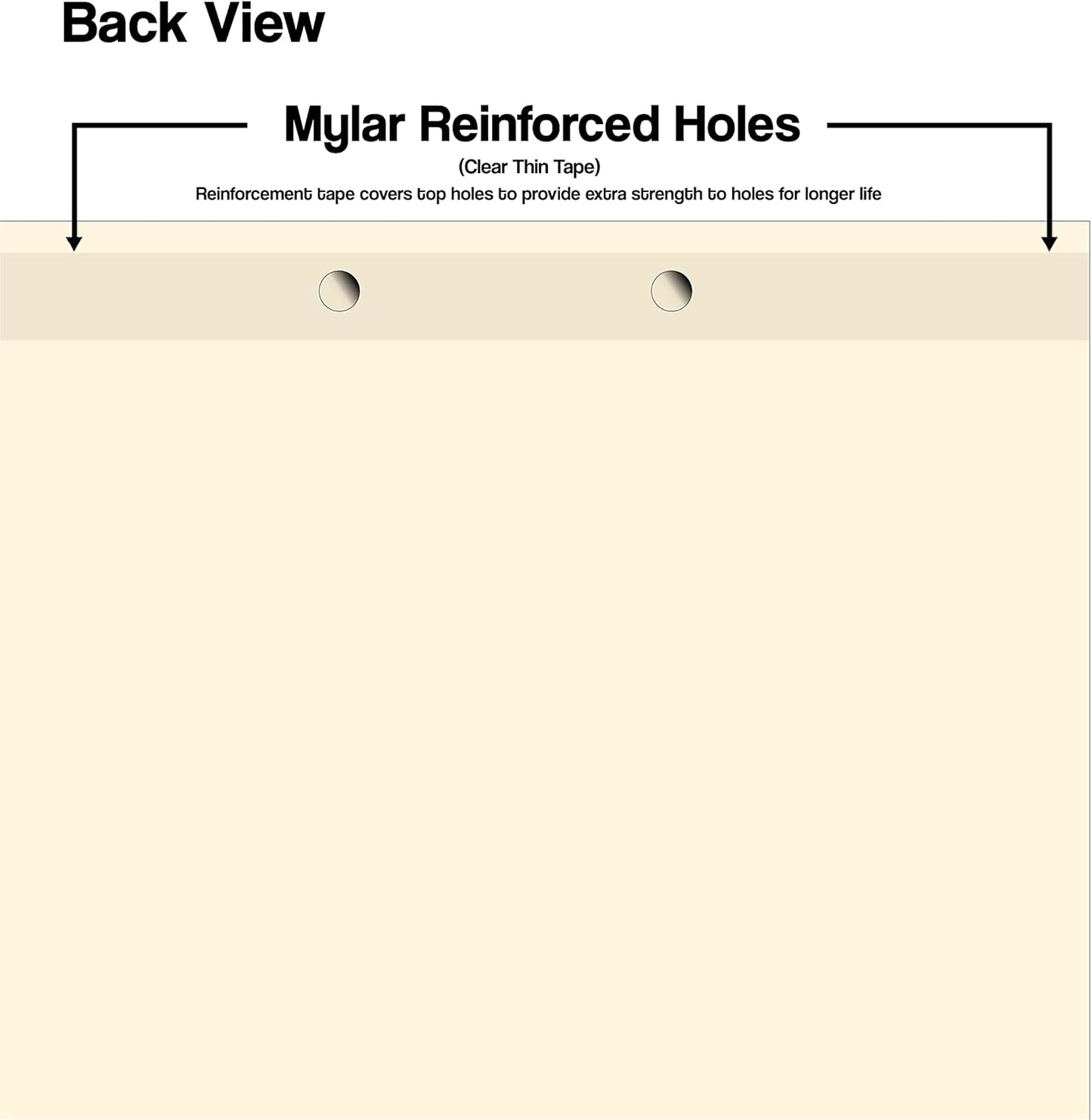 Doctor Stuff - Stock Medical Chart Dividers, 260 Sets of 6 Popular Healthcare Index Tabs, Bottom Tab, 8-1/2" x 11-3/8", File Folder Organizer for Nursing Patient Charts & Medical Records