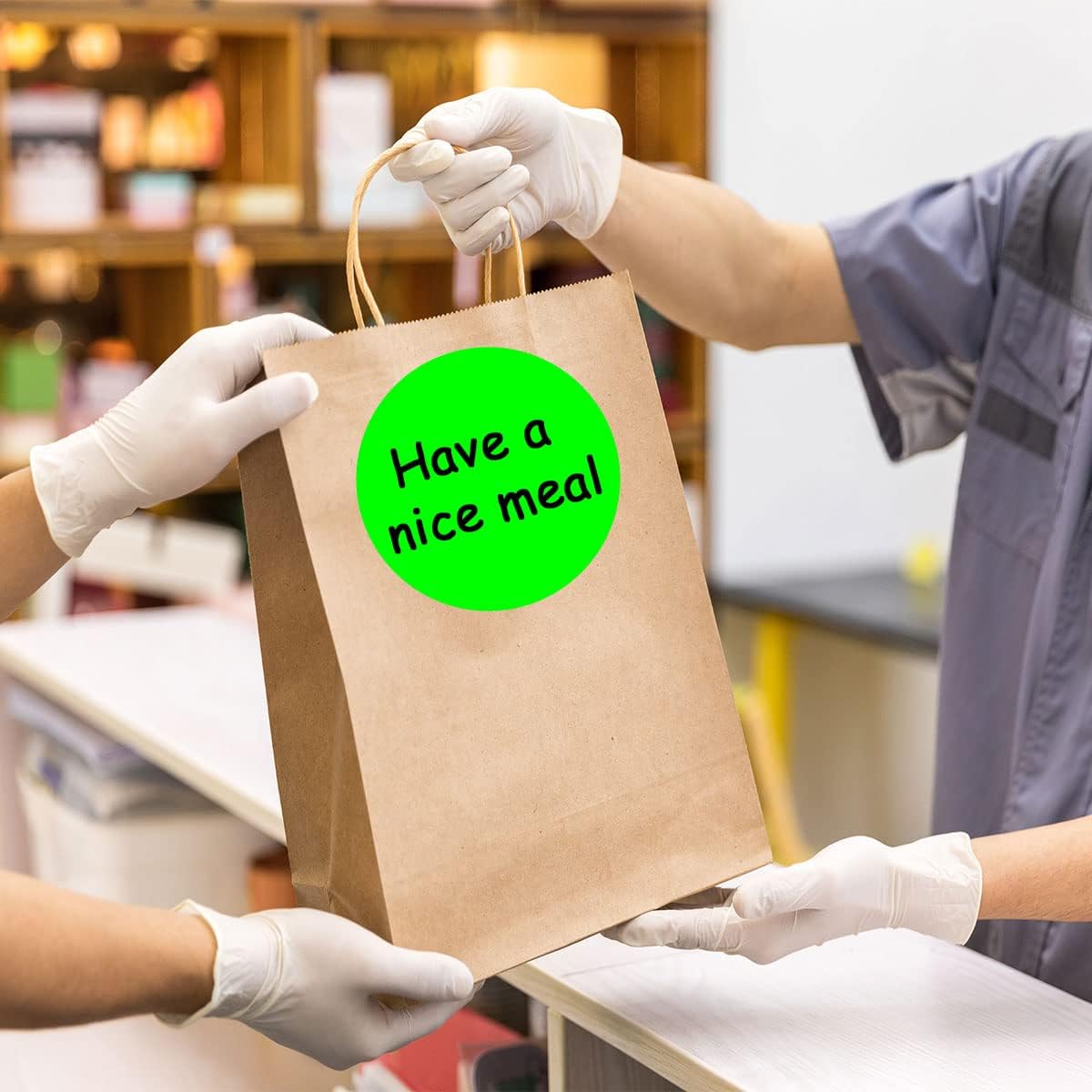 PARLAIM 3 Inch Round Permanent Adhesive Color Cod Dot Stickers,500 per Dispenser Box Roll dots Label Inventory Circle Stickers