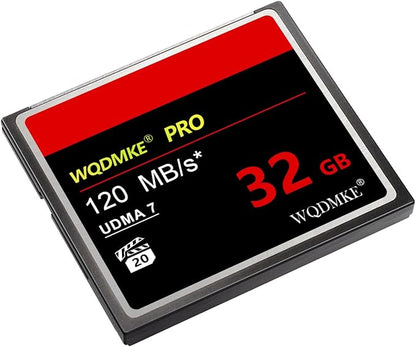 CF Memory Card 32GB UDMA Speed Up to 120MB/s Camera Cards