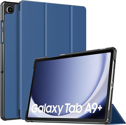 TiMOVO Case for Samsung Galaxy Tab A9+/A9 Plus 11 Inch 2023, Slim Lightweight Stand Hard Back Shell Protective Cover for Galaxy Tab A9+ Tablet SM-X210/X216/X218, Auto Wake/Sleep, Navy Blue