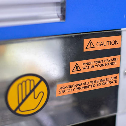 Label KINGDOM 1 Inch Replacement for Orange 24mm 0.94 Label Tape TZe-B51 TZB51 Laminated Tape for Brother Ptouch PT-P700 PT-P750W Label Maker, Black on Fluorescent Orange, 3-Pack