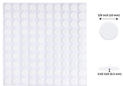 Adhesive Stick dots Two-Sided Sided Mounting Putty Stick Tack for Wall Hanging Crafts Balloons Festival Party Decorations,Clean Removable(0.39"*0.39"-800)