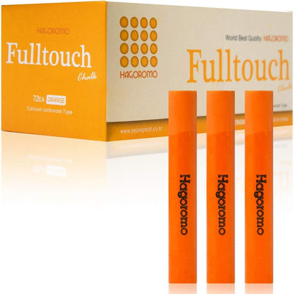 Hagoromo Fulltouch Color Chalk 1 Box [72 Pcs/Orange]