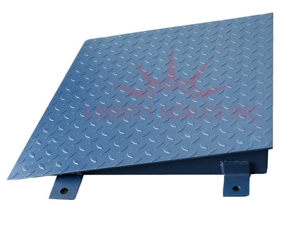 Liberty Industrial 24" x 24" (2’ x 2’) Floor Scale, Accurate Digital Pallet Scales with 2 Ramp for Warehouse or Shipping Weighing, 1000 x .2 lb