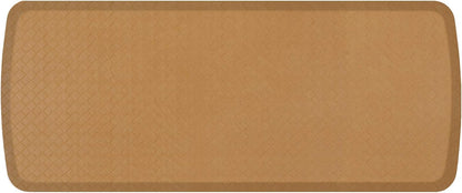 GelPro Elite Premier Gel & Foam Anti-Fatigue Kitchen Floor Comfort Mat, 20" x 48", Basketweave Khaki