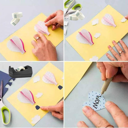 16 Rolls Invisible Tape 0.7 in x 980 Inches 1 inch Core, for Office, Home, School