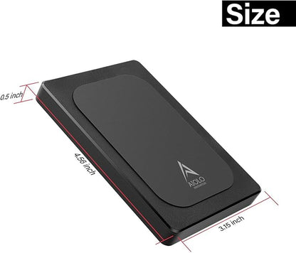 320GB External Hard Drive Ultra Slim Portable HDD-USB 3.0 for PC, Mac, Laptop, PS4, Xbox one,Xbox 360 HD-A4