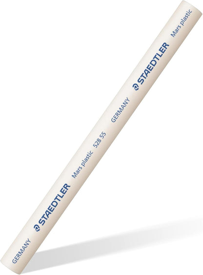 STAEDTLER Mars Plastic Eraser Refills - Latex-Free Erasers, Replacements for Refillable Holder, Home, School & Office, White, 2-Pack