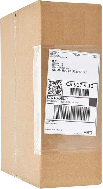 500 Pcs-7.5x5.5 Packing List Mailing Envelopes Shipping Envelopes Packing List Clear Adhesive Shipping label sleeves Shipping Supplies for Small Businesses