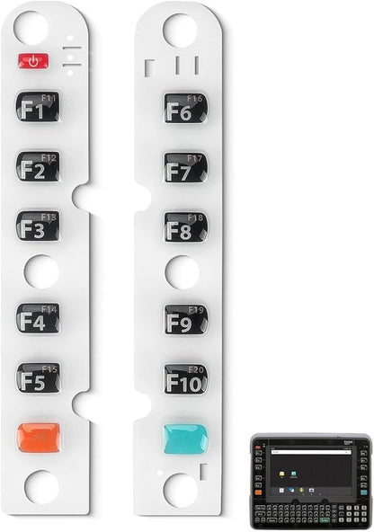 Rubber Function Keypad Set (12-Key) for Honeywell Thor VM1A Vehicle-Mounted Computer,Keyboard