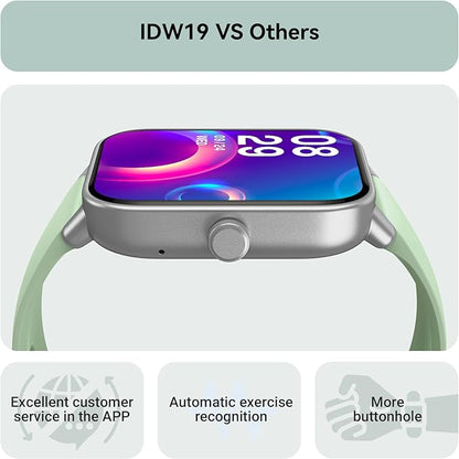 Gydom Smart Watch for Men Women, Alexa Built-in, 1.8" Smartwatch with Heart Rate/SpO2/Sleep Monitor, IP68 Waterproof Fitness Tracker, Bluetooth Call (Answer/Make) for Android iPhone, 101+ Sport Mode