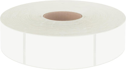 500 Removable Blank Food Labels, Water/Oil/Tear Resistant with Perforation Line for Freezer Food Containers Jars Pantry Organization (Each Measures 1” x 2”)