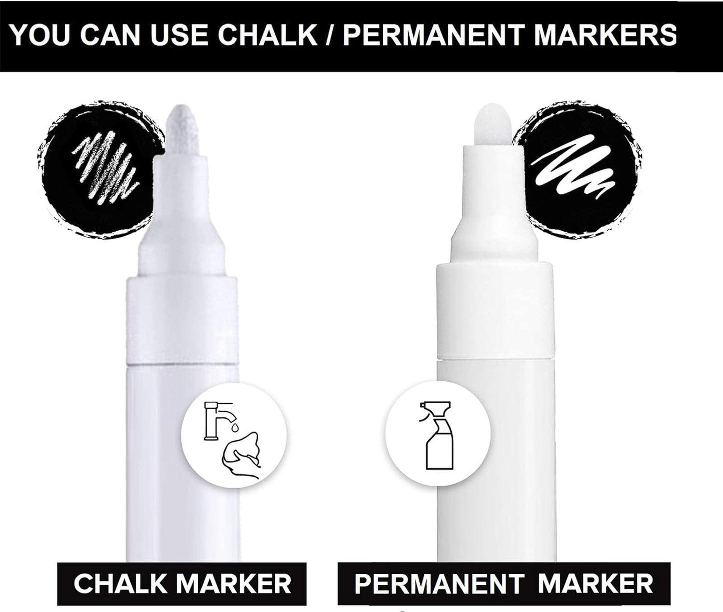 Basket Labels Clip On for Pantry Organization and Storage Baskets Bin Labels - Small Chalk Labels for Baskets - Black Bin Clip Labels for Baskets - Chalkboard Basket Tags Dry Erase Bin Labels Clip On