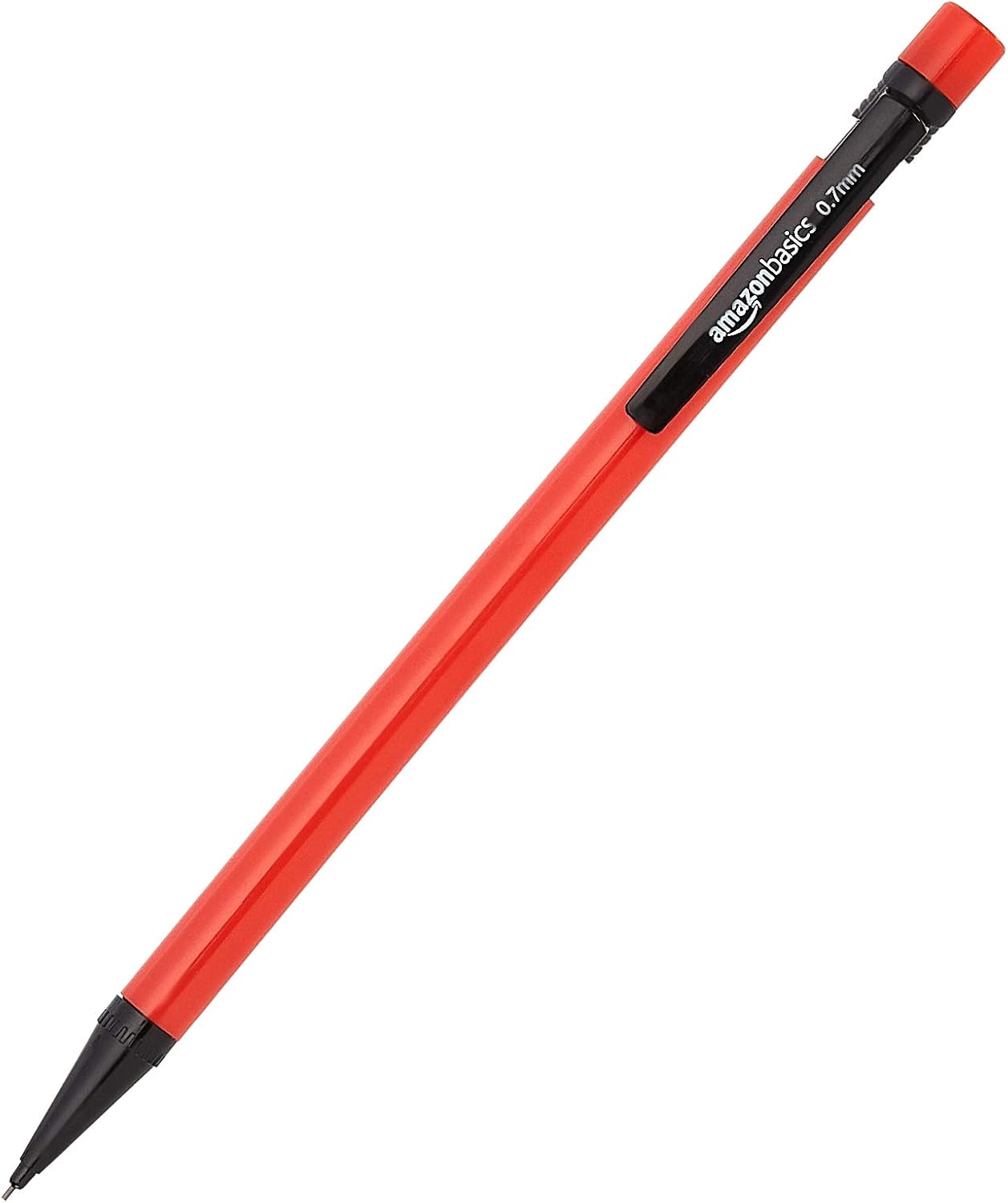 Amazon Basics Mechanical Pencils 0.7mm For Writing, Drawing, Bulk Office and School Supplies, Multicolor, 48-Pack