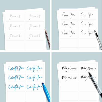 2"×4" Shipping Labels 500 Labels Sticker Paper for Laser/Ink Jet Printer mailing Labels 8.5"*11" White 10 per Sheet