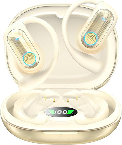 AI Translation Earbuds Real-Time 168 Languages Translator Earbuds, 3-in-1 Translation Device, Audifonos Traductores Inglés Español, Bluetooth 5.4 Translate Headphones for Travel, Business, Learning